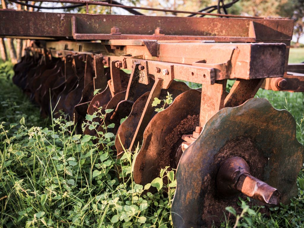 Maquinaria de arado agrícola